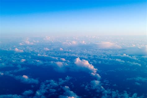 Pink fluffy clouds over Pacific Ocean | Joi Ito | Flickr