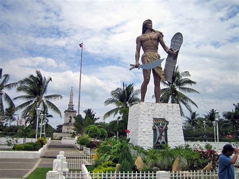 Mactan Shrine (Lapu Lapu Shrine; Magellan Shrine), Mactan Island, Cebu ...