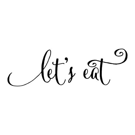 Let's Eat Wall Quotes™ Decal | Kitchen quotes, Vinyl wall quotes, Wall ...