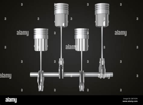 Car Engine Piston Animation