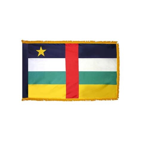 Central African Republic Flag - Indoor & Parade with Polesleeve ...