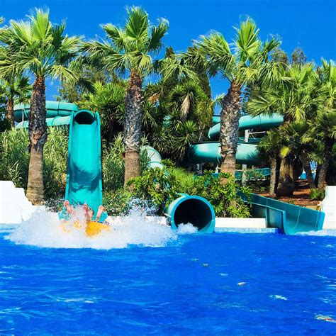 Serpentine Slides at the Ayia Napa Water Park 2 - WaterWorld WaterPark