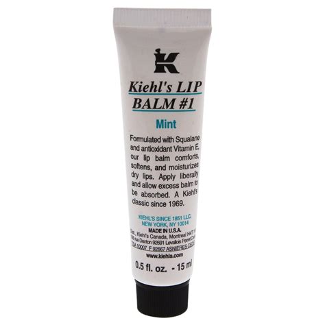 Kiehl's - Kiehls Lip Balm # 1 - Mint by Kiehls for Unisex - 0.5 oz Lip Balm - Walmart.com ...