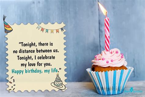 a birthday cupcake with a lit candle on it next to a card saying ...