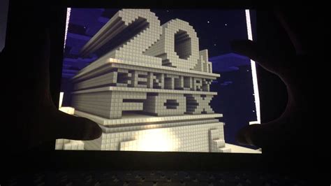 20th Century Fox Logo in Minecraft (Neat!) - YouTube