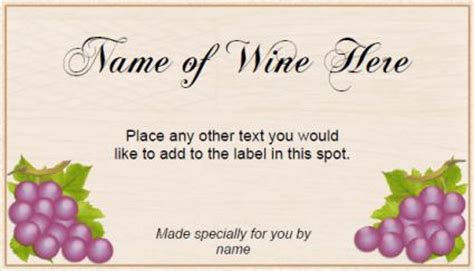 Free Printable Wine Labels | LoveToKnow