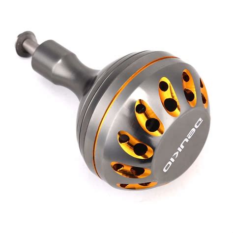 DEUKIO Sea Fishing Reel Handle 45mm Lightweight Metal Reel Knobs Handle Bait Casting Jigging ...