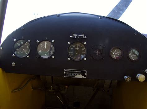 Cool Jet Airlines: Piper Cub Cockpit