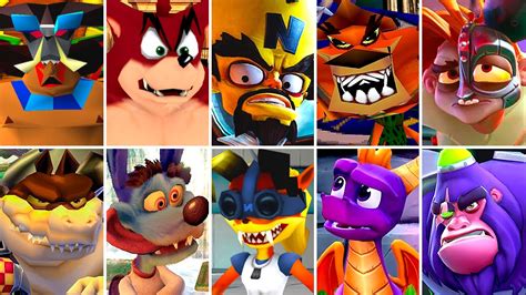 Crash Bandicoot Crash Of The Titans Bosses