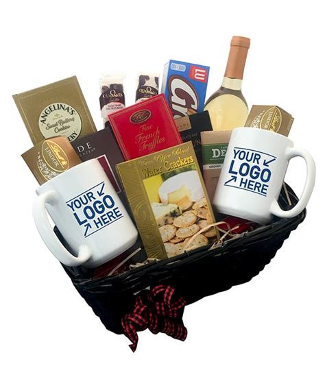 Buy Custom Corporate Gift Basket online at Bloomex Canada