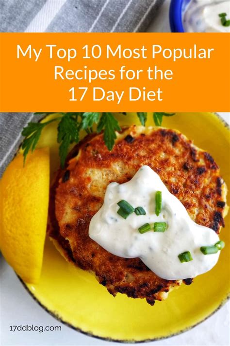 My Top 10 Most Popular Recipes for the 17 Day Diet | My 17 Day Diet Blog