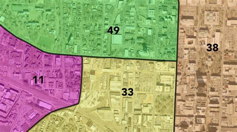 Interactive maps showing the new NC House and Senate districts.