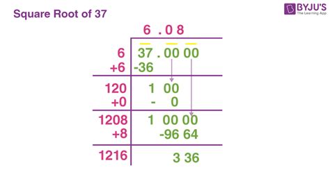 How to Find the Square Root of 37?