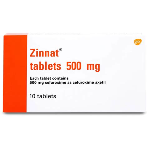 Zinnat 500 mg Tablet 10pcs