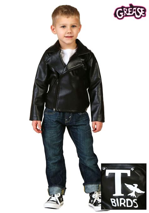 Toddler Grease T-Birds Jacket Costume | Officially licensed costume