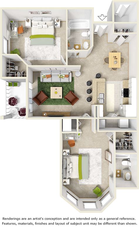 Floor Plans - Lakeview Oaks Apartments