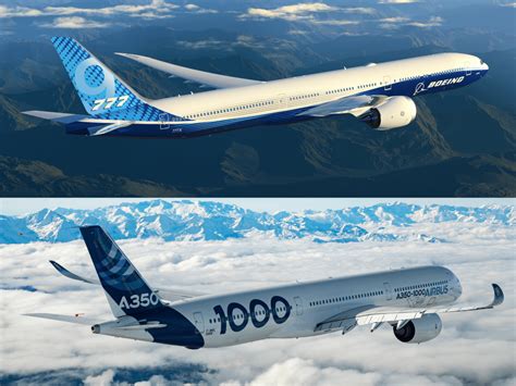 In The Ring: Boeing 777x Versus Airbus A350 - Aviation metric