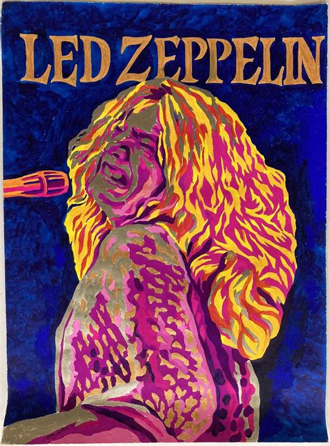 Lot 241 - LED ZEPPELIN ORIGINAL ARTWORK.