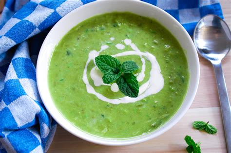 Pea & Mint Soup | Shift Nutrition