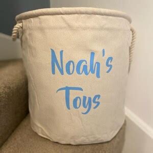 Children's Storage Bag Toy Storage Personalised Toy - Etsy