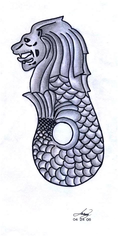 The Merlion by thespanishsadist on DeviantArt