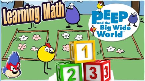 PBS Kids | Peep and The Big Wide World Games: Learning Math Games - YouTube