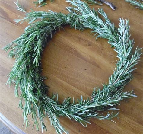 DIY Rosemary Wreath