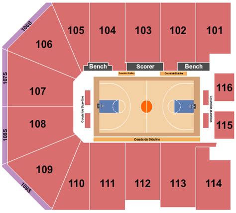 Gateway Center Arena At College Park Seating Chart & Maps - Atlanta