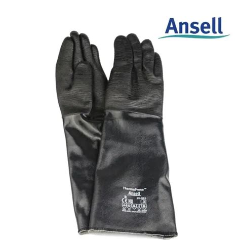 Ansell gloves neoprene chemical resistance, high temperature liquid nitrogen ammonia acid ...