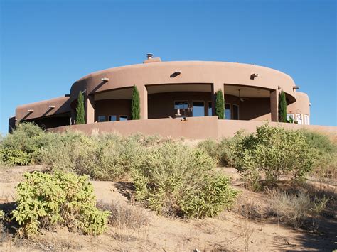 New Mexico Adobe House | Our next door neighbours house | Flickr