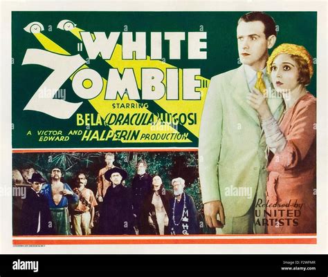 White Zombie - Movie Poster Stock Photo - Alamy