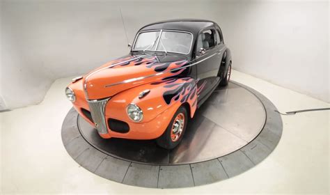 1941 Ford Coupe Hot Rod Features Mercedes-Benz Leather Interior, Chevy V8 Power - autoevolution