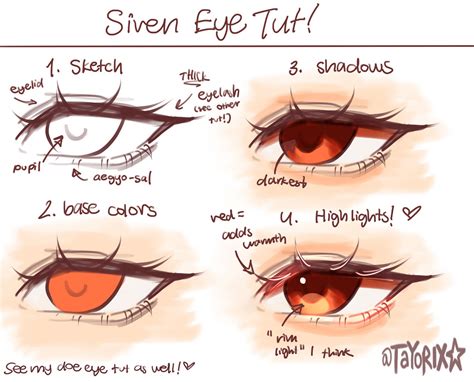 Siren Eye Tutorial ! by tayorix on DeviantArt