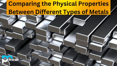 Comparing the Physical Properties Between Different Types of Metals