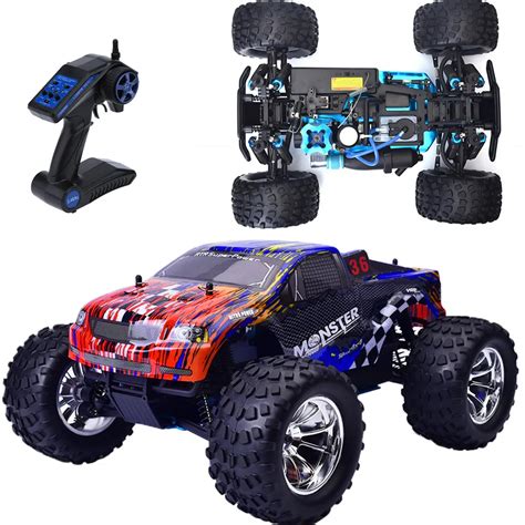 HSP Rc Truck 1/10 Scale Models Nitro Gas Power Off Road Monster Truck ...