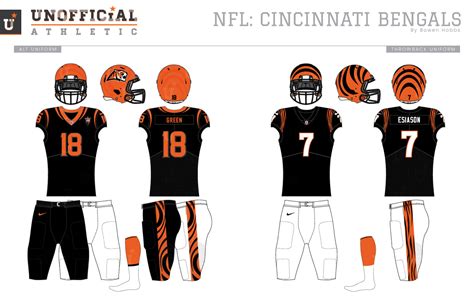 UNOFFICiAL ATHLETIC | Cincinnati Bengals Rebrand