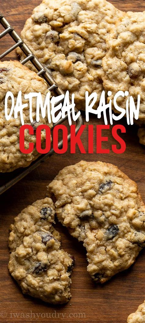 Oatmeal Raisin Cookies | Recipe | Soft oatmeal raisin cookies, Oatmeal ...