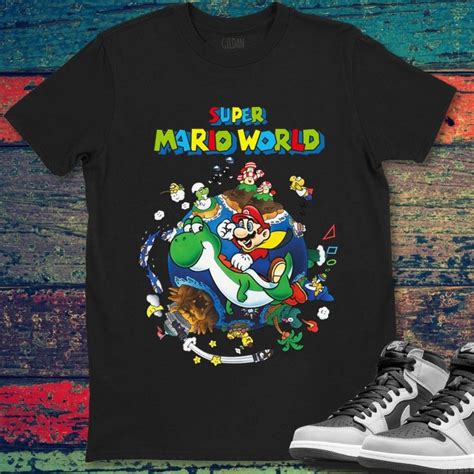 Super Mario World Yoshi & Mario Around The World Unis… - Gem