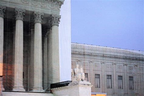 False Facade | The U.S. Supreme Court building, covered with… | Flickr
