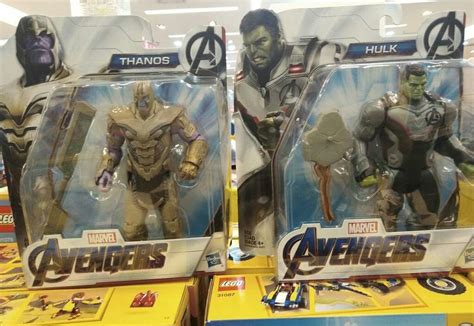 Avengers: Endgame leaked toys shows Hulk with White suit and Thanos ...