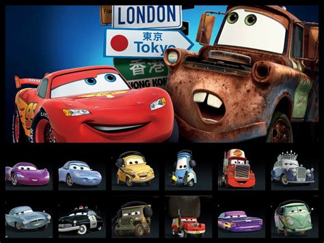 Download Disney Pixar Cars 2 Images Cars Collage Hd Wallpaper ...