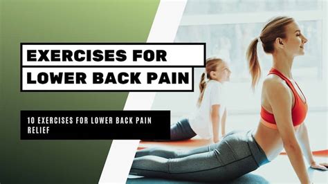 Top 10 Exercises for Lower Back Pain Relief - Bright Freak