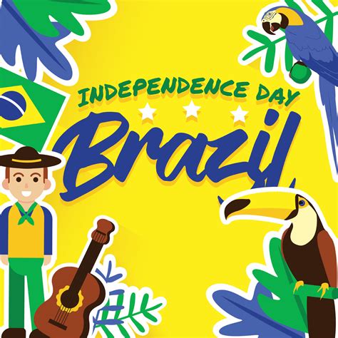 Brazil Independence Day Vector Design 232744 Vector Art at Vecteezy