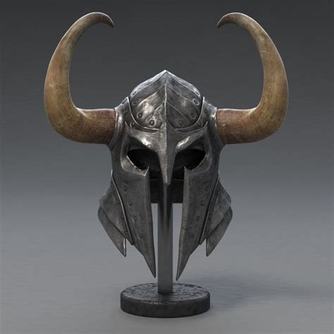 3d model of medieval knight helmet