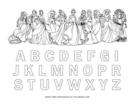 Disney Alphabet Letters Printable Printable Templates - vrogue.co