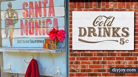 35 Cool DIY Vintage Signs That Will Add Instant Charm to Your Walls