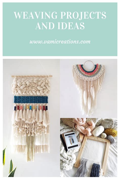 Weaving Projects and Ideas | Weaving projects, Weaving, Weaving tutorial