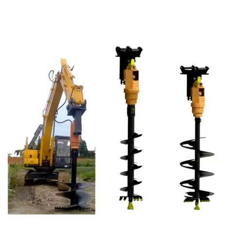 Yellow Earth Auger-hydraulic Drilling Auger Machine at Best Price in ...