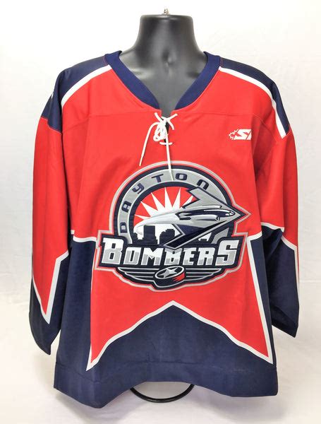 Dayton Bombers Authentic Jersey Size 54 - Red – ECHL