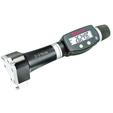 Starrett 770BXTZ-258 Electronic Digital Internal Micrometer with Bluetooth